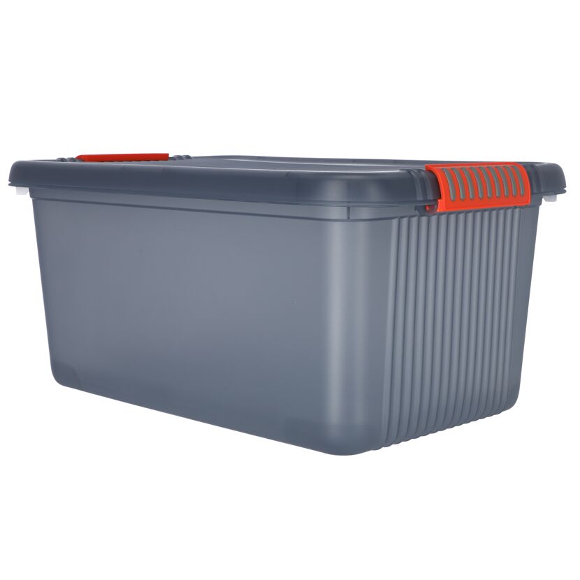 Aufbewahrungsbox 'K Latch L' grau 28 x 39 x 59 cm 43 l