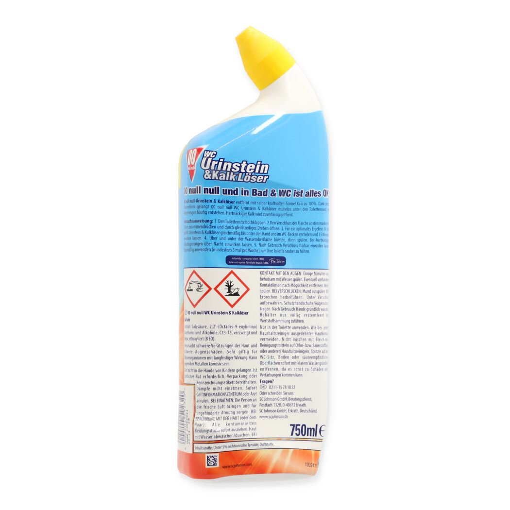 WC-Reiniger Urinstein & Kalklöser 750 ml