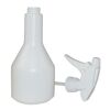 Weiße Sprühflasche mit Sprühkopf