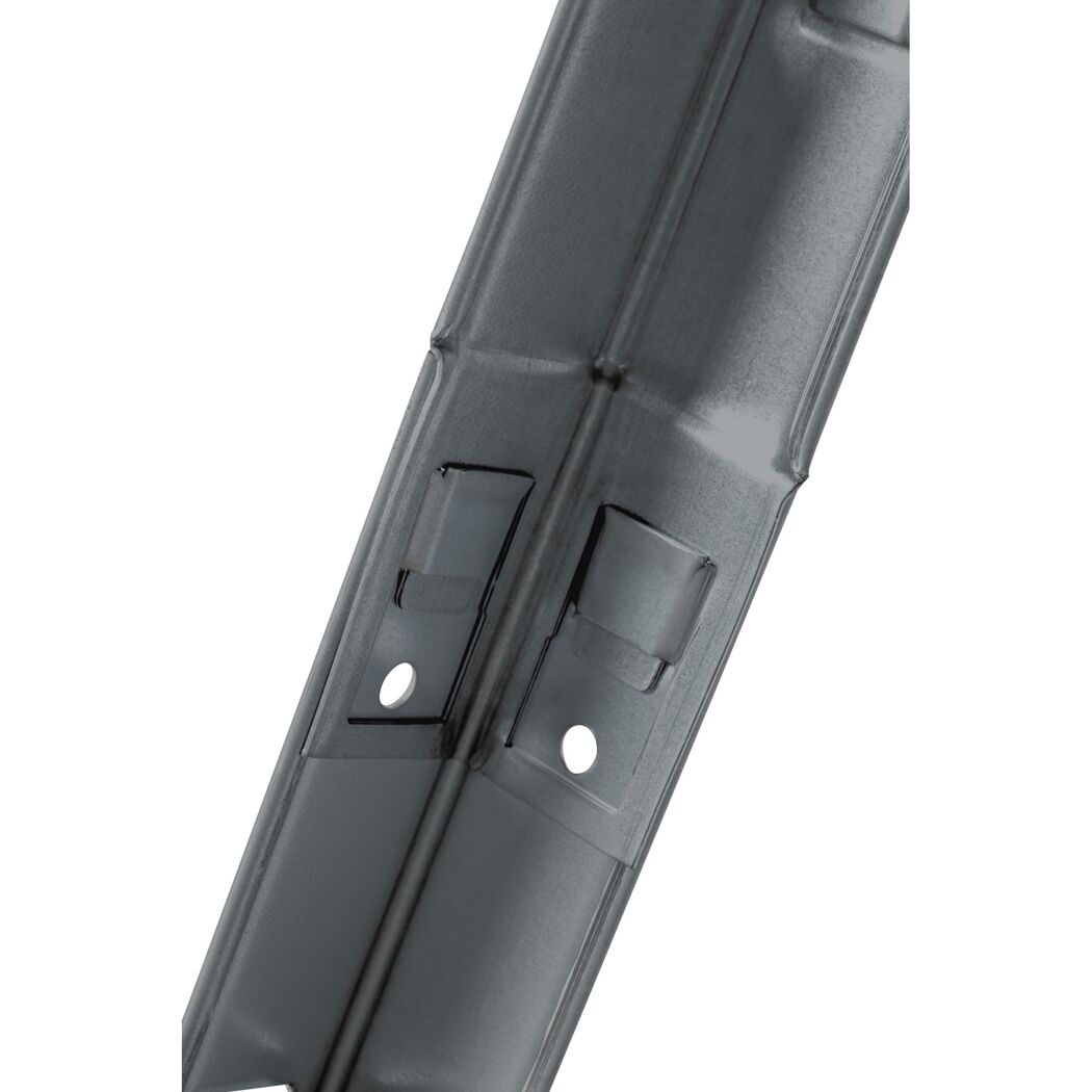 Metallregal Steckregal grau