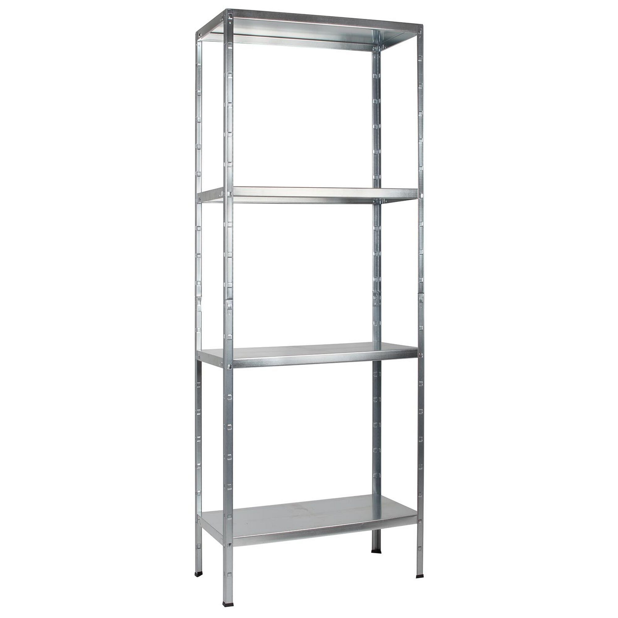 Metallregal mit vier Böden