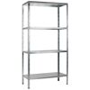 Metallregal mit vier Böden