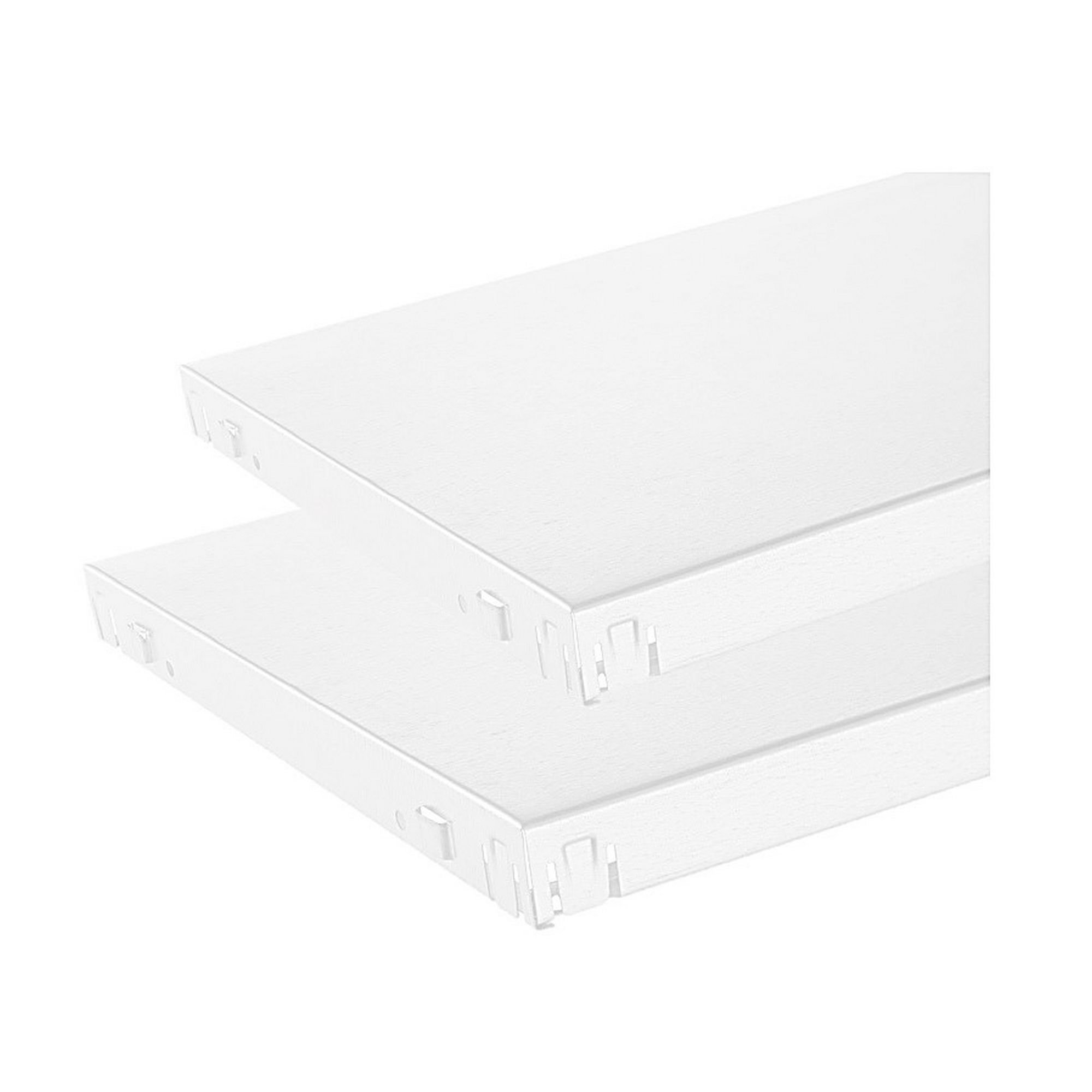 Stecksystem-Fachböden 120 x 50 cm, 2 Stück weiß + product picture