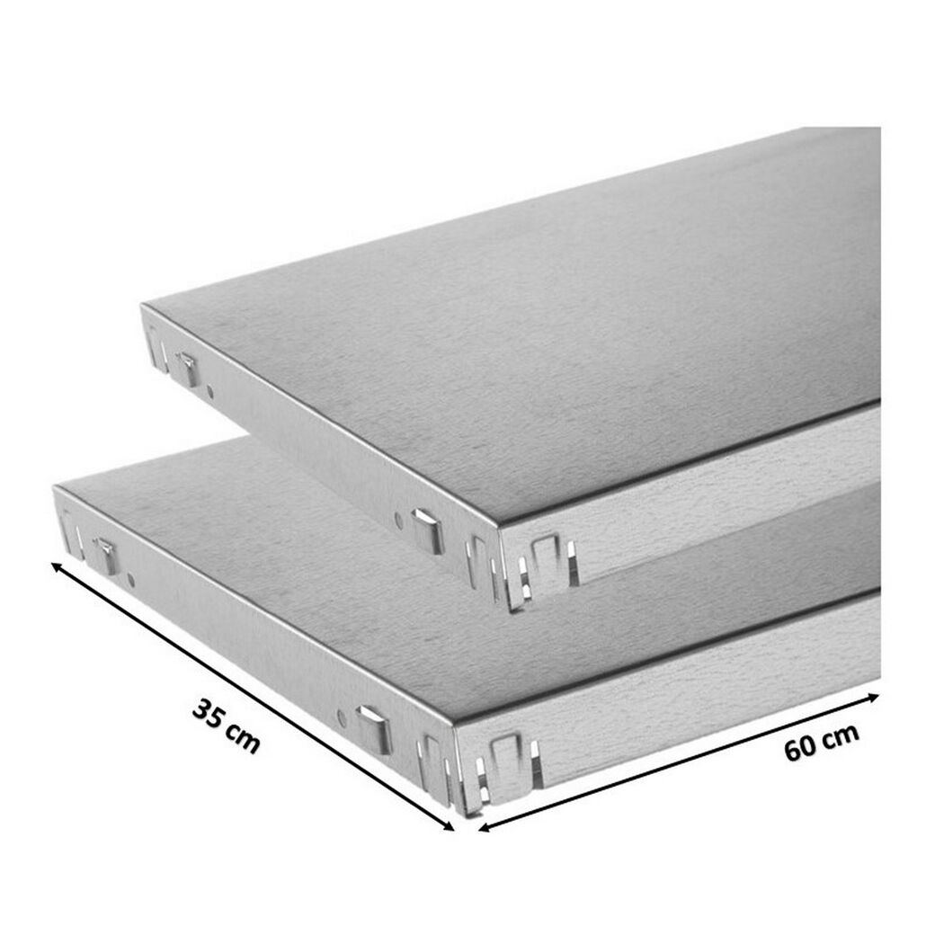 Zwei Metallböden PowerMax2, 60 x 35 cm