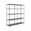Leeres Steckregal aus Metall