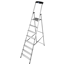 Verkleinertes Bild von Stehleiter 'Safety' 1 x 8 Stufen