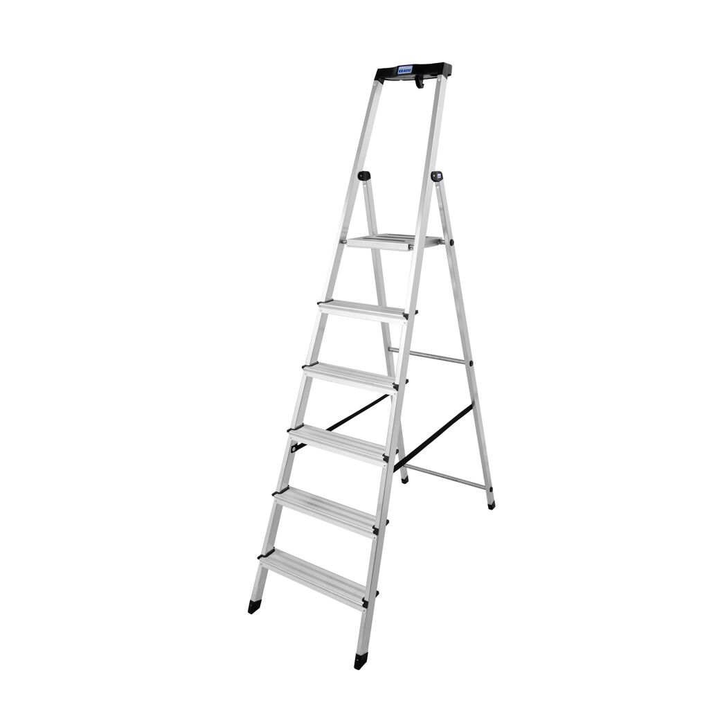 Alu-Leiter KRAUSE, 1x6 Stufen
