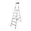 Alu-Leiter KRAUSE, 1x6 Stufen