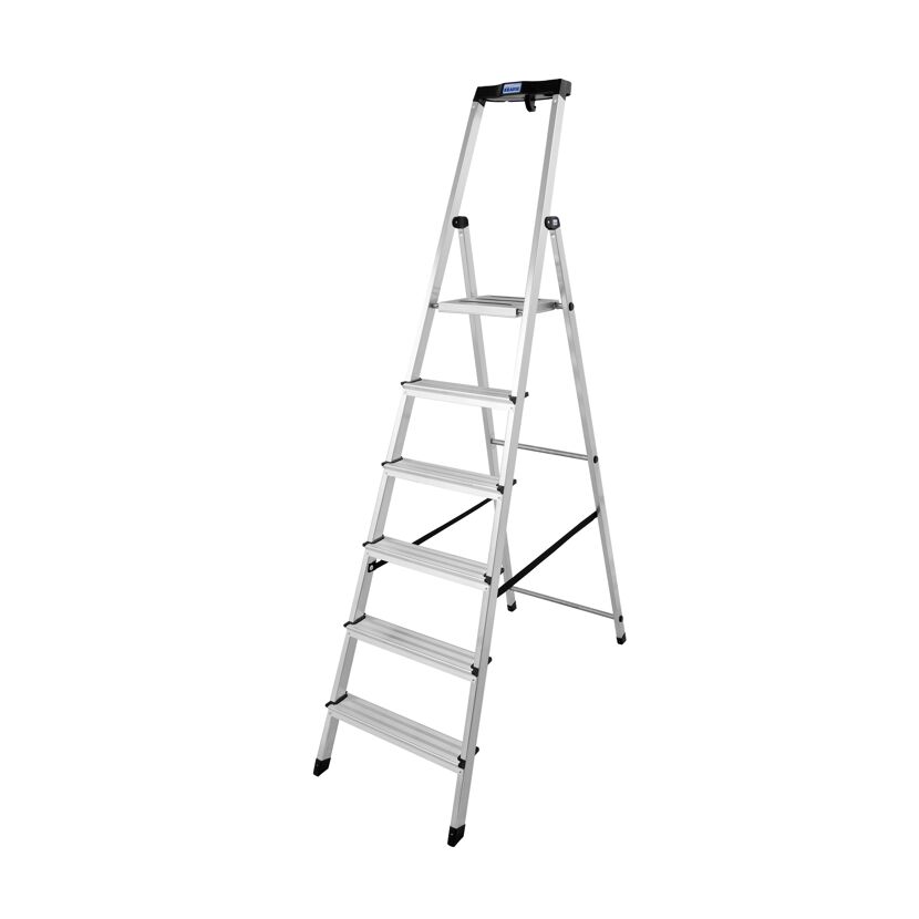 Alu-Leiter KRAUSE, 1x6 Stufen
