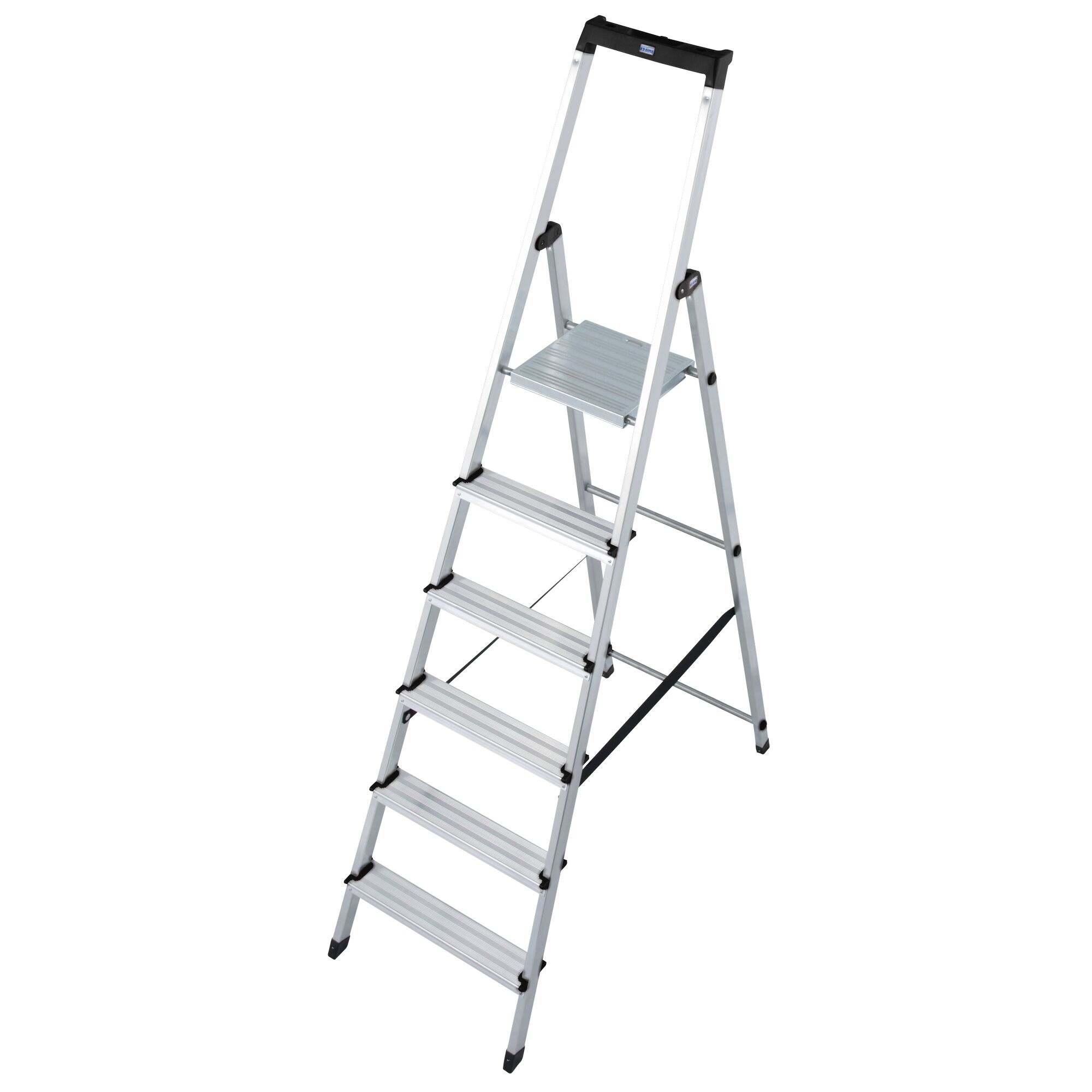 Alu-Leiter mit sechs Stufen