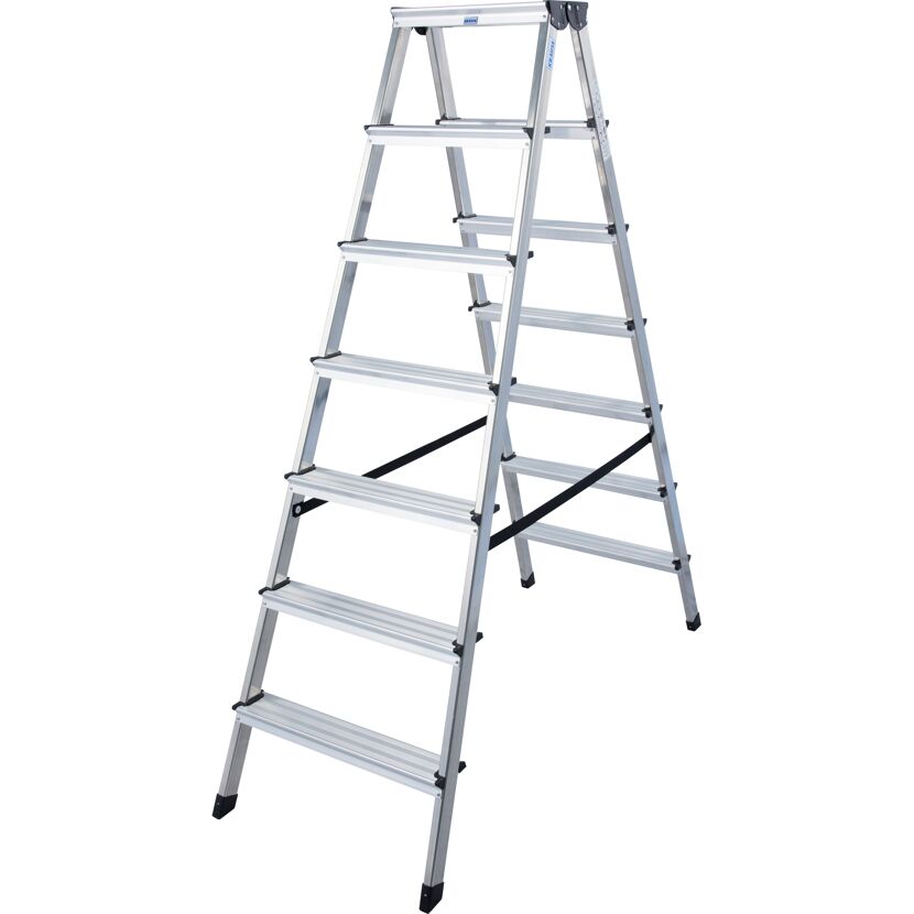 Alu-Leiter 2x7 Stufen
