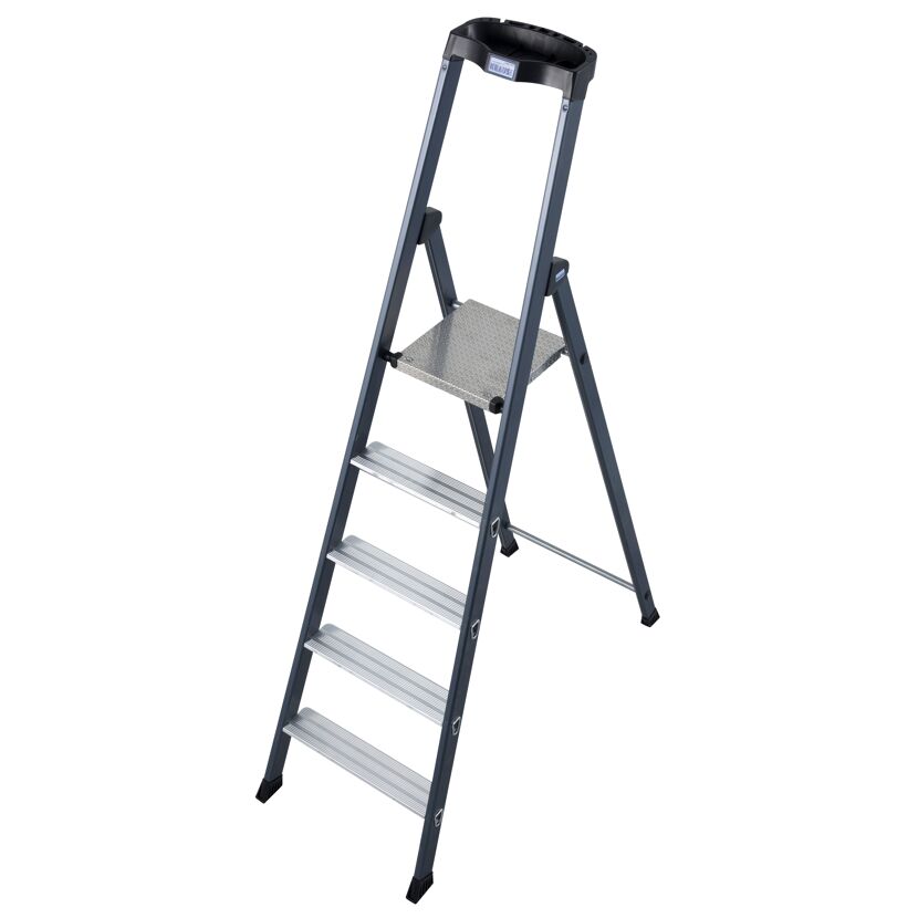 Alu-Stehleiter mit 5 Stufen