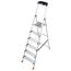 Alu-Leiter KRAUSE, 1x6 Stufen