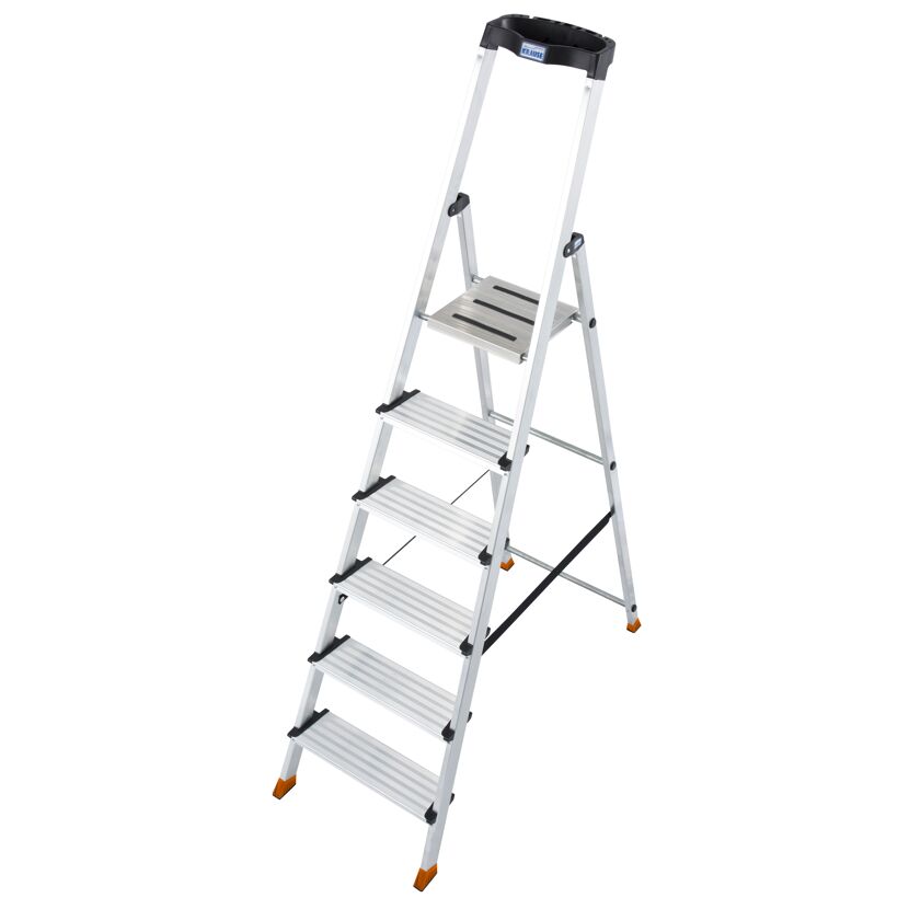 Alu-Leiter KRAUSE, 1x6 Stufen