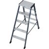 Alu-Leiter 2x5 Stufen
