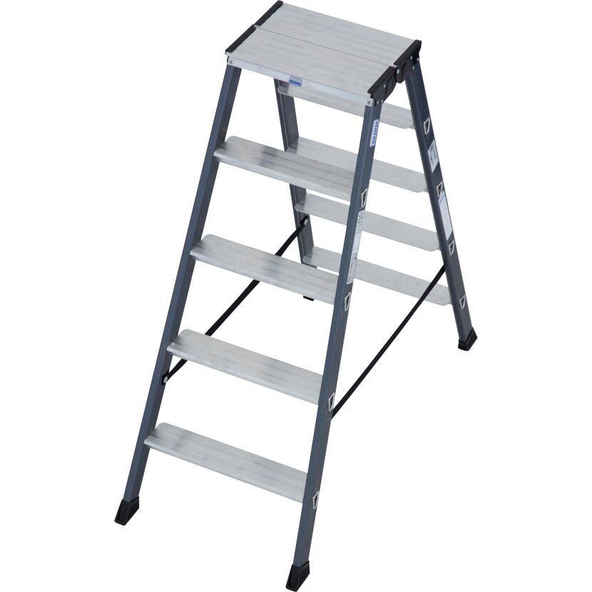 Alu-Leiter 2x5 Stufen