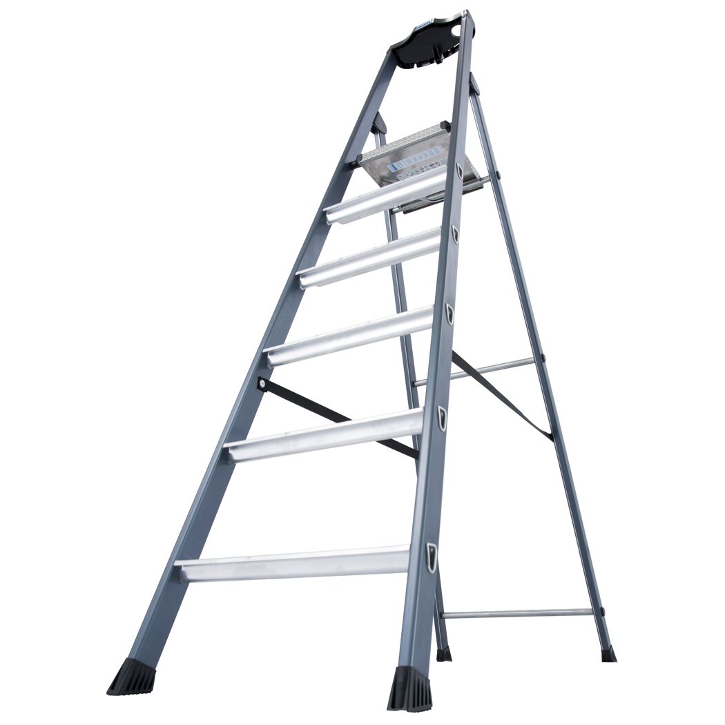 Alu-Leiter 1x6 Stufen