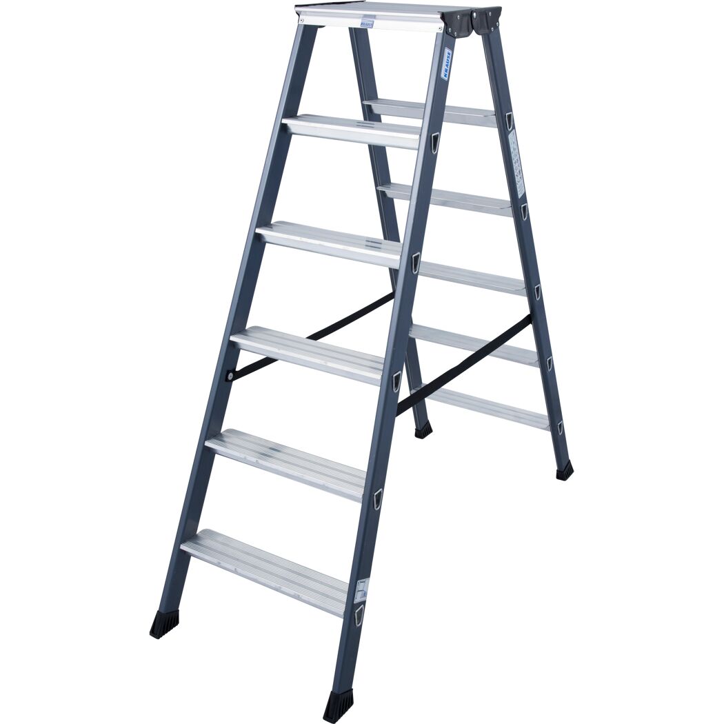 Alu-Leiter 2x6 Stufen