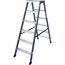 Alu-Leiter 2x6 Stufen