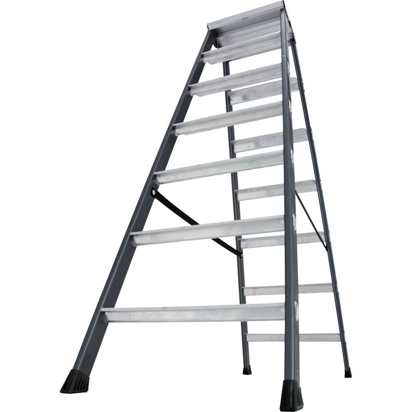 Aluleiter mit 14 Stufen