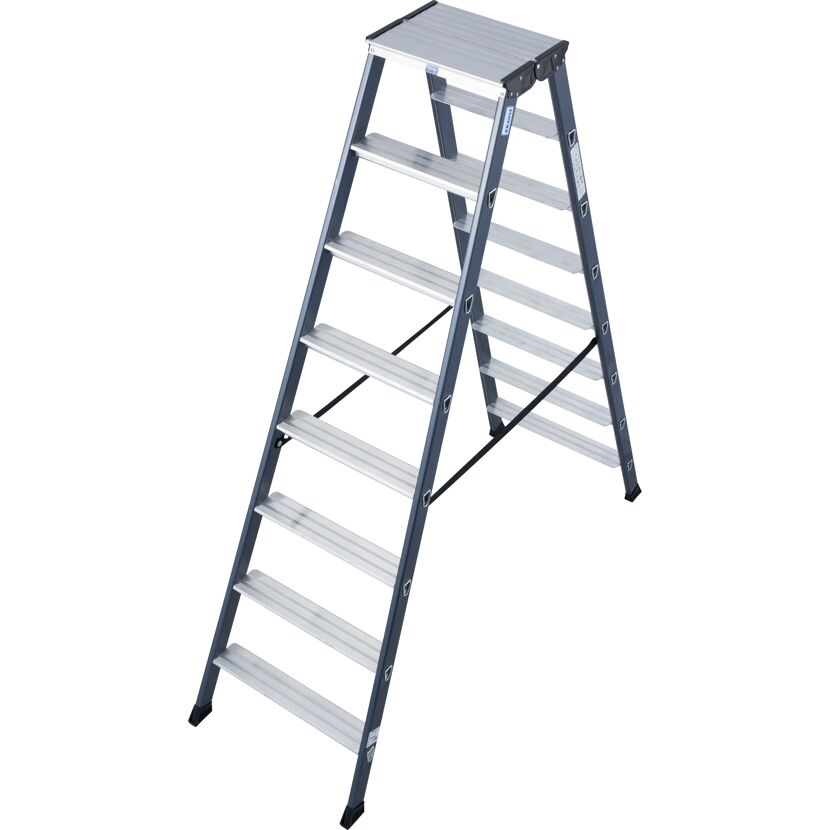 Alu-Leiter 2x8 Stufen