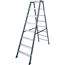 Alu-Leiter 2 x 8 Stufen ausgeklappt