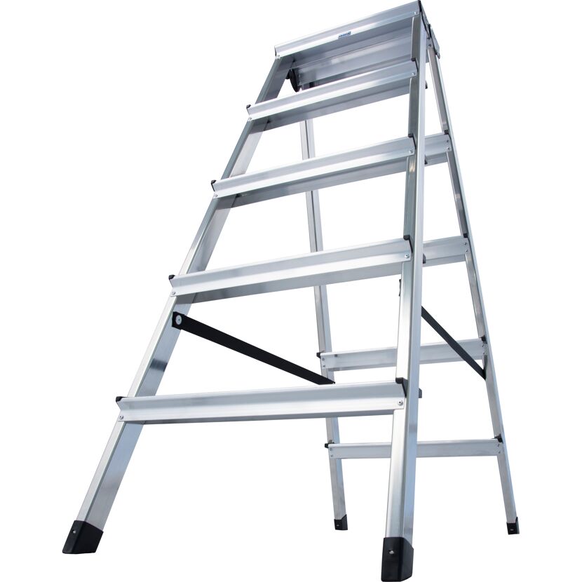 Alu-Leiter 2x5 Stufen
