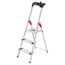 Stehleiter 'L80 ComfortLine' Aluminium 3 Stufen