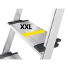 Stehleiter 'L80 ComfortLine' Aluminium 3 Stufen