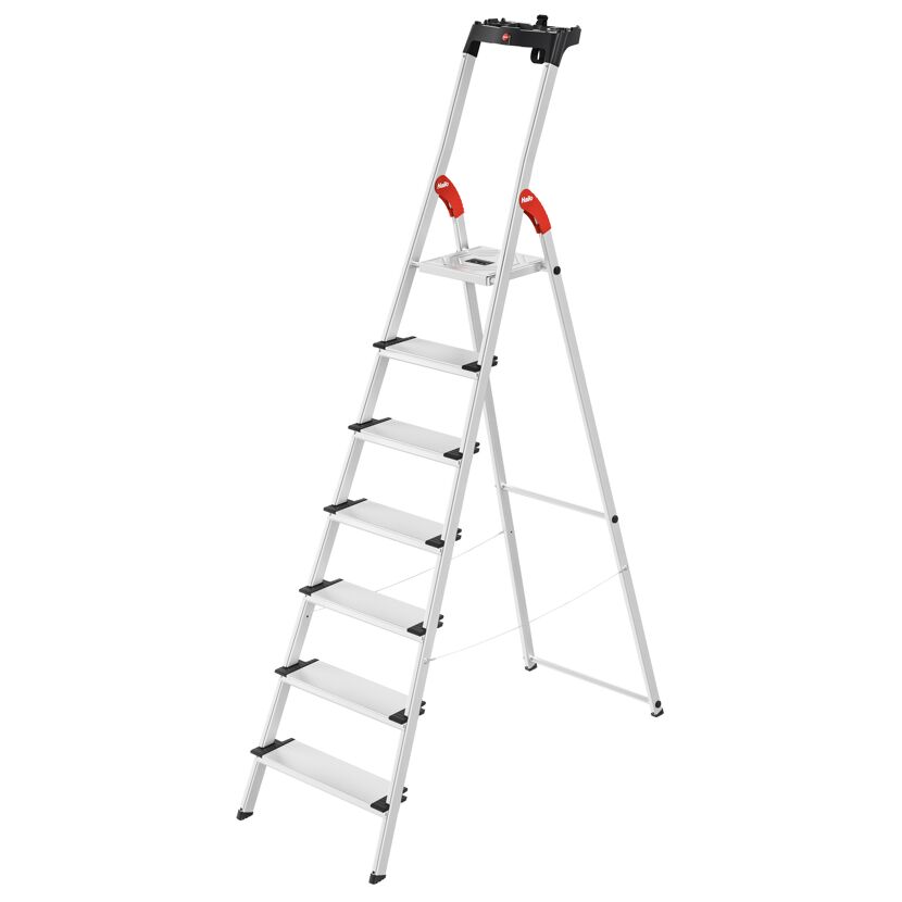 Stehleiter 'L80 ComfortLine' Aluminium 7 Stufen