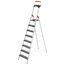 Stehleiter 'L100 TopLine' Aluminium 8 Stufen