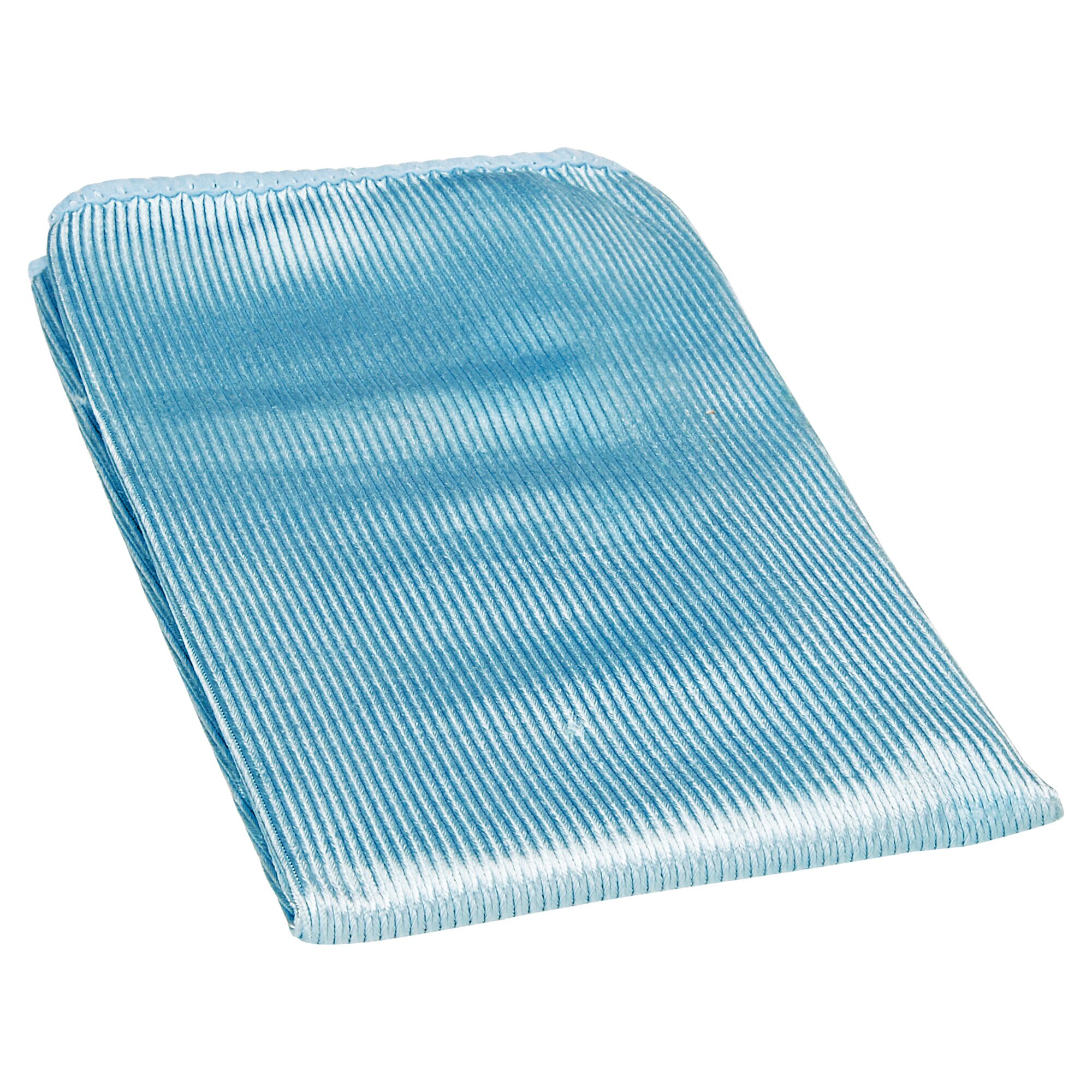 Blaues Fenstertuch aus Mikrofaser