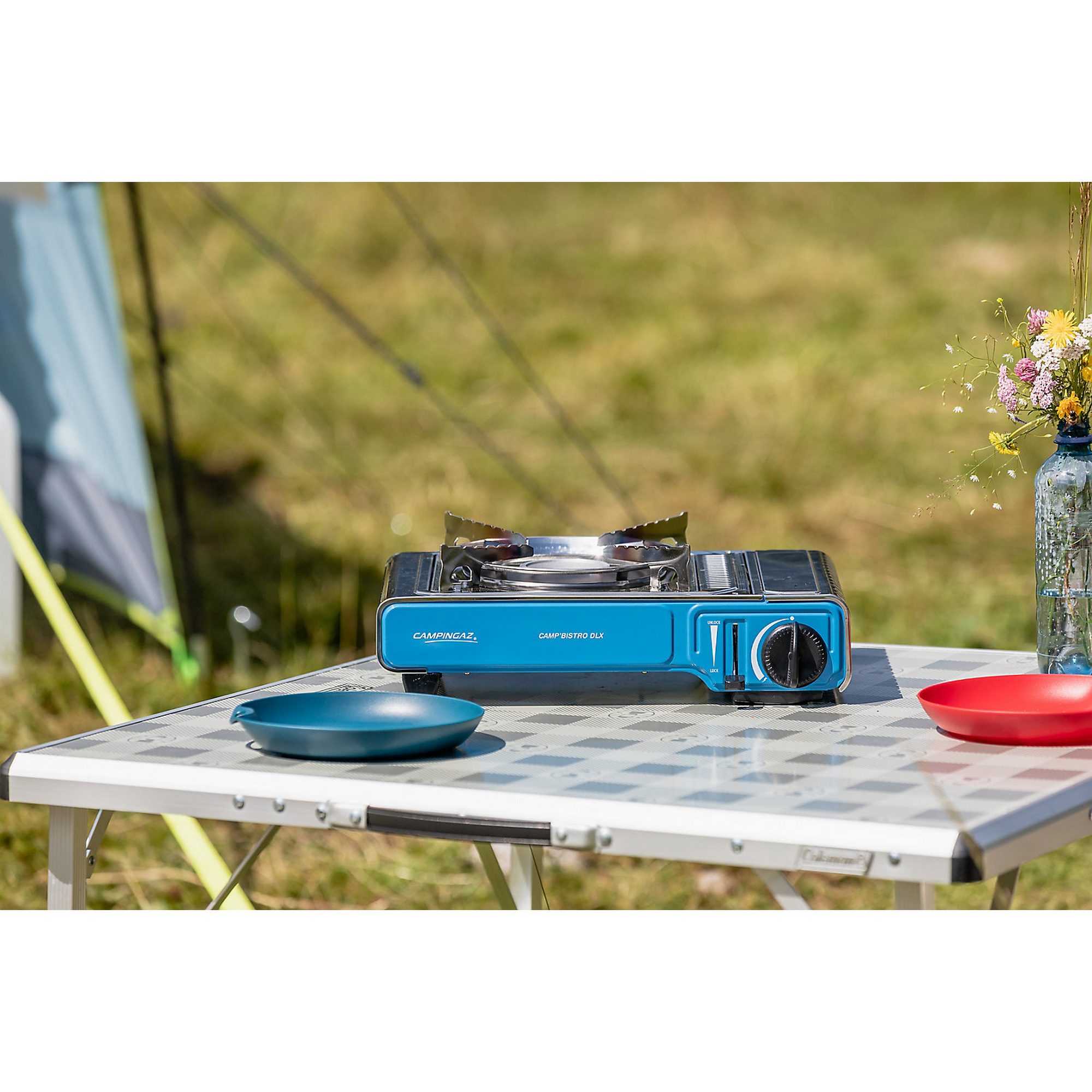 Gaskocher 'CampBistro DLX' blau 2200 W + product picture