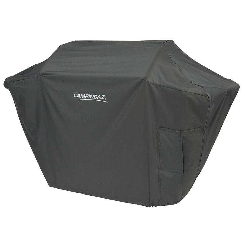 Schwarze Premium-Abdeckhaube Größe L für Grills