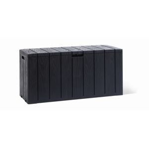 Kissenbox 'Bravo' Kunststoff anthrazit 117,5 x 56 x 46 cm