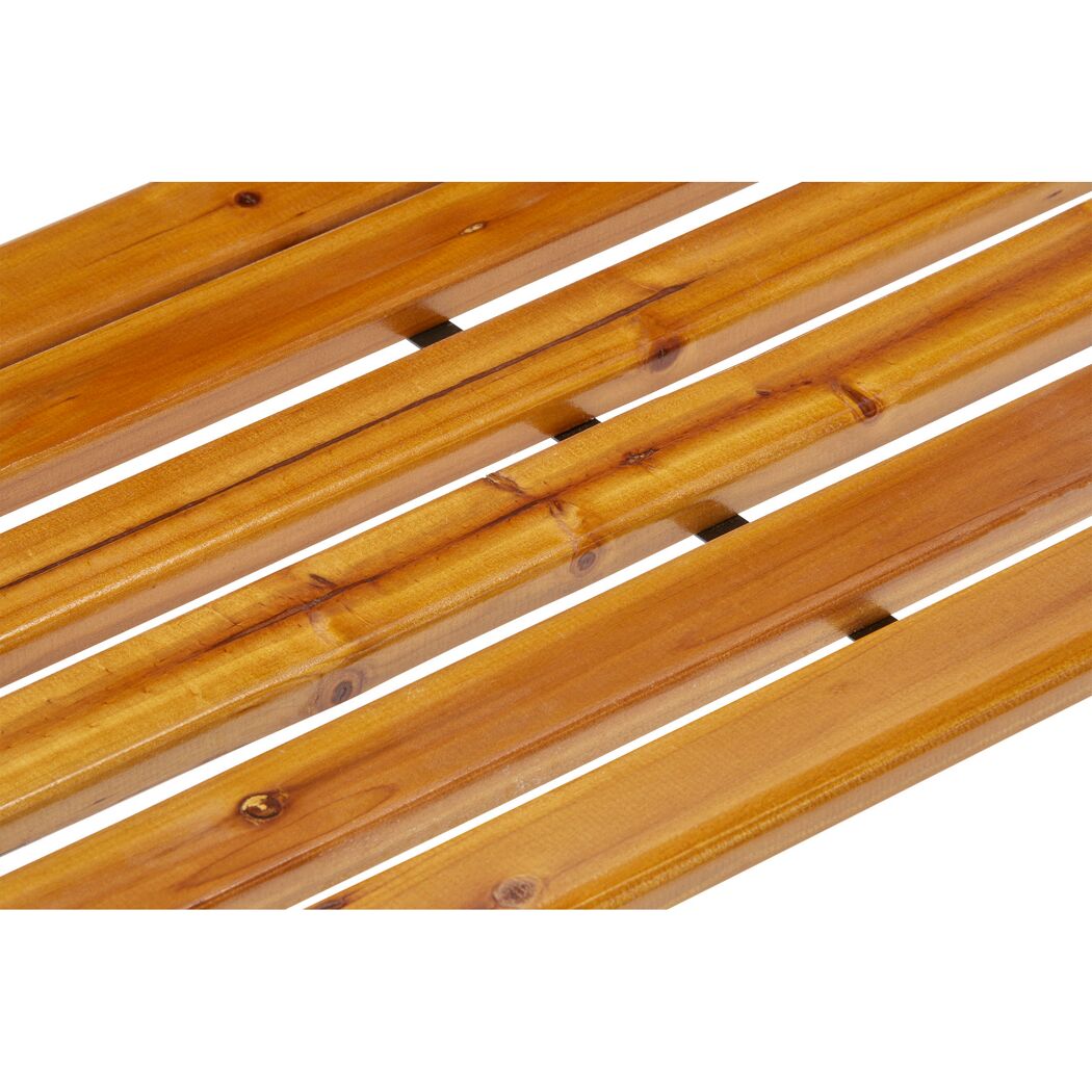 Holzlatten der Parkbank Agnes