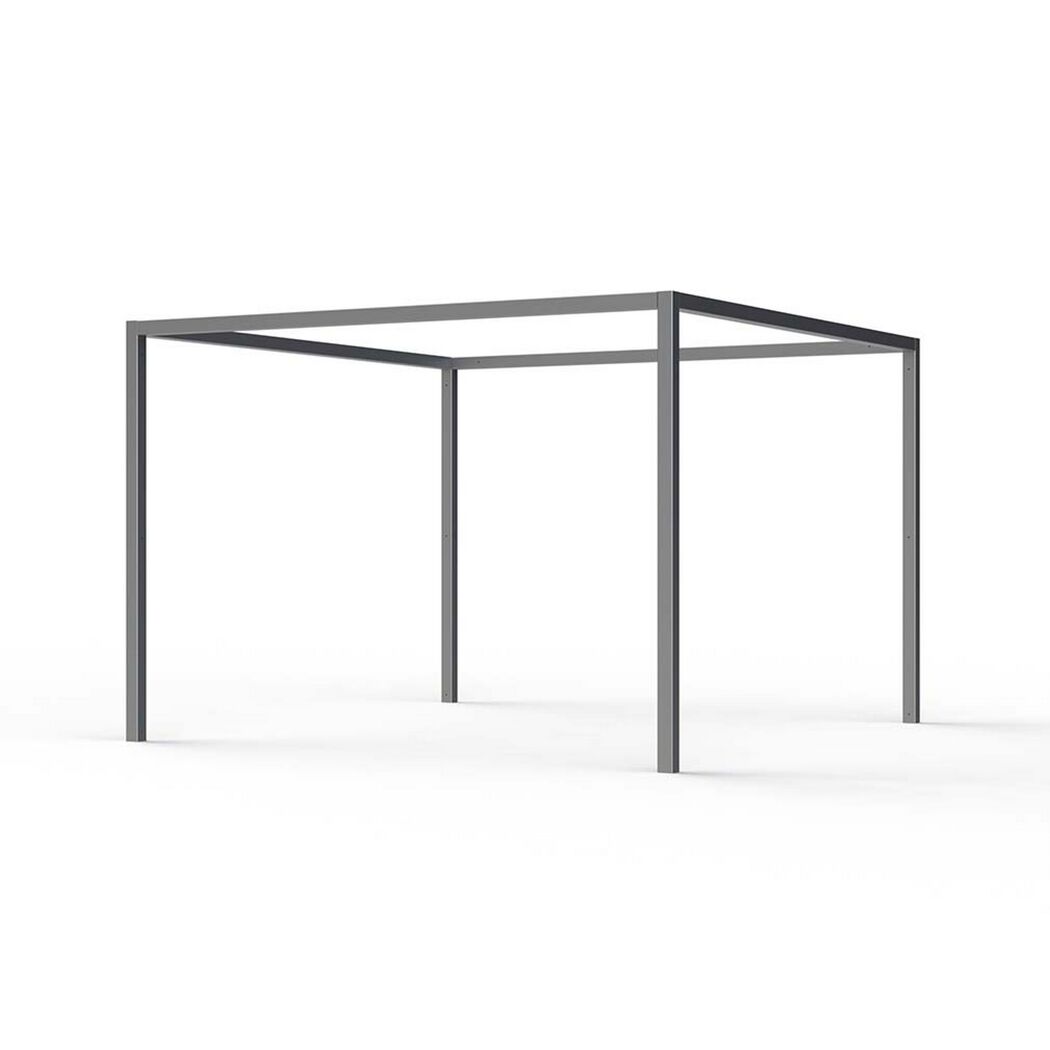 Metallgerüst einer Pergola