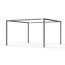 Pergola 'Libera' anthrazit 315 x 217 cm ohne Dachbezug