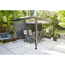 Pergola 'Libera' anthrazit 315 x 217 cm ohne Dachbezug