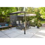 Pergola 'Libera' anthrazit 315 x 217 cm ohne Dachbezug