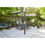 Pergola 'Libera' anthrazit 315 x 217 cm ohne Dachbezug