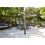 Pergola 'Libera' anthrazit 315 x 217 cm ohne Dachbezug