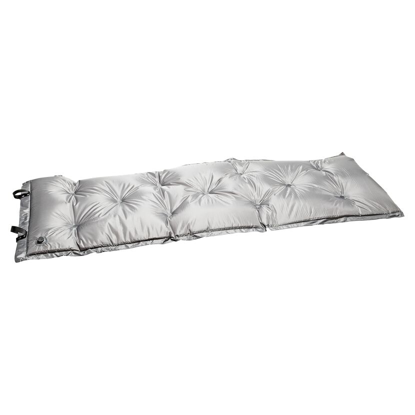 Graue selbstaufblasende Thermo-Matte