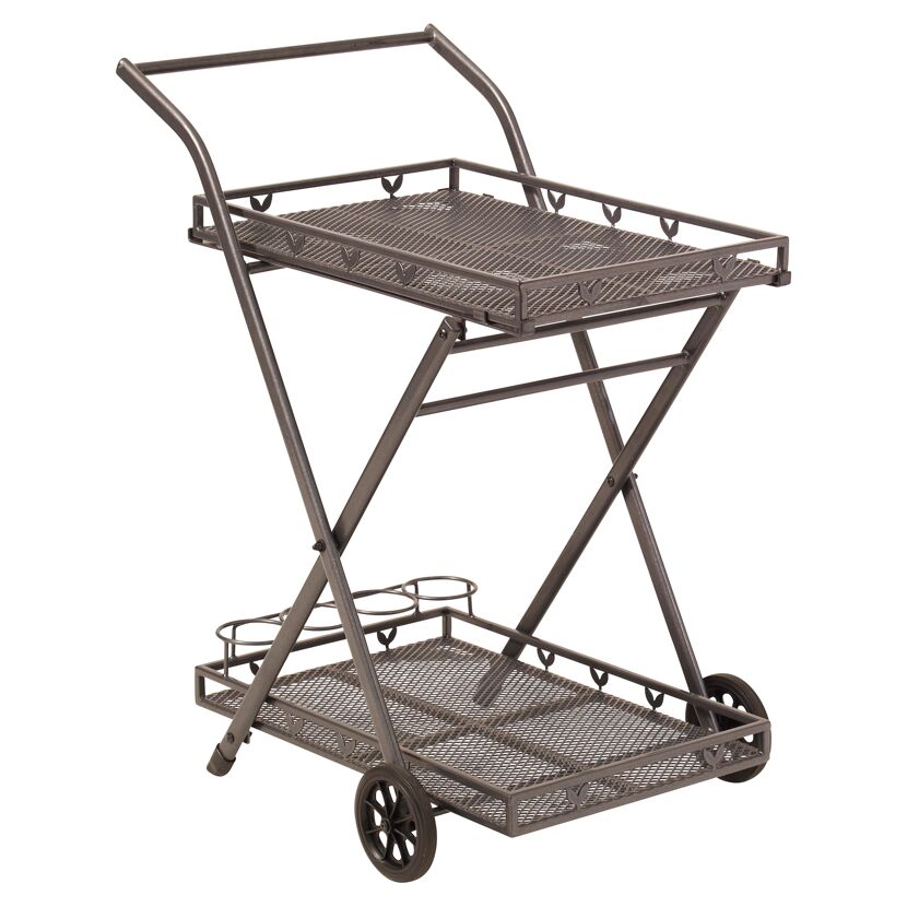 Servierwagen 'Toulouse' Stahl 87 x 69 x 54 cm