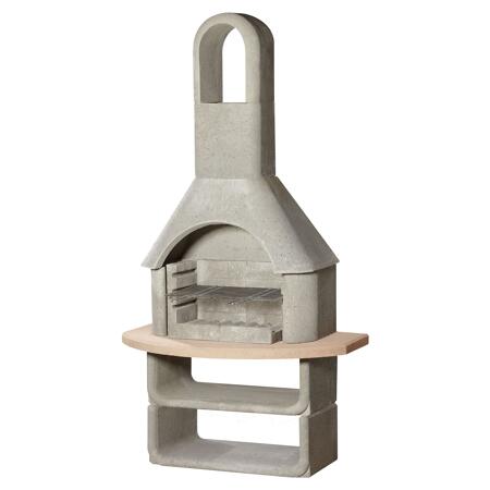 Bild von Grillkamin "Cortina" Beton 110 x 206 x 65 cm
