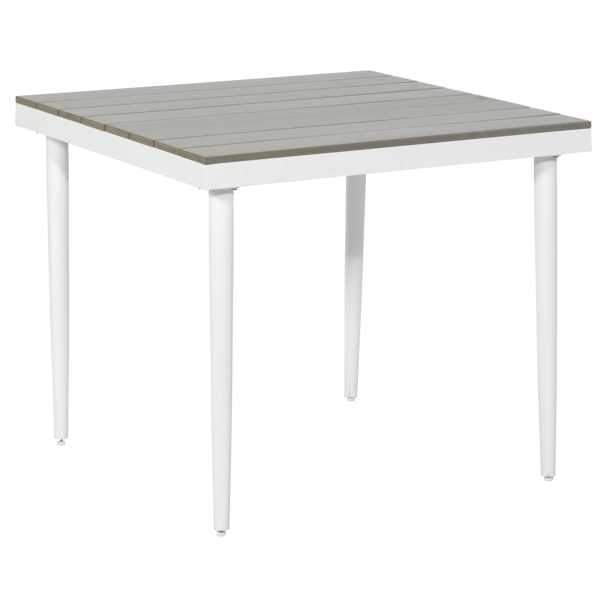 Gartentisch "Moni" Polywood grau/weiß 90 x 90 x 76 cm + product picture