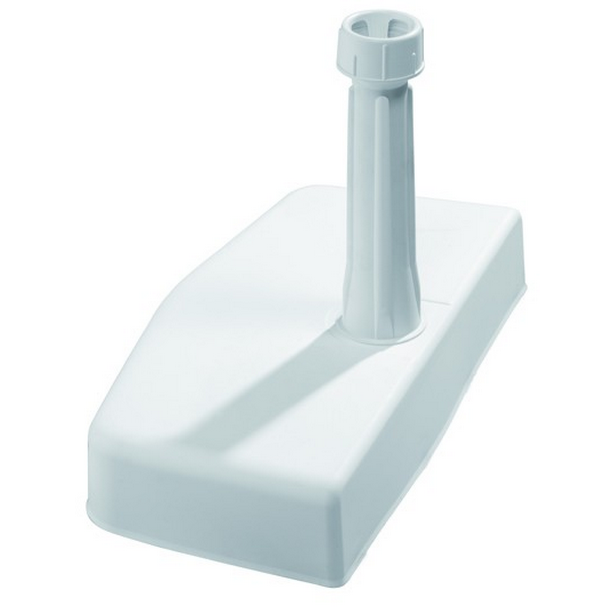 Beton-Balkonschirmständer weiß 20 kg, für Stöcke bis Ø 32 mm + product picture