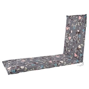 Rollliegen-Auflage 'Bregenz' grau 190 x 57 x 5 cm