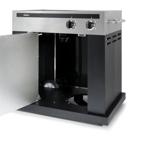 3. Bild von Gasgrill 'Manhattan' silbern, schwarz 90 x 92 x 63 cm