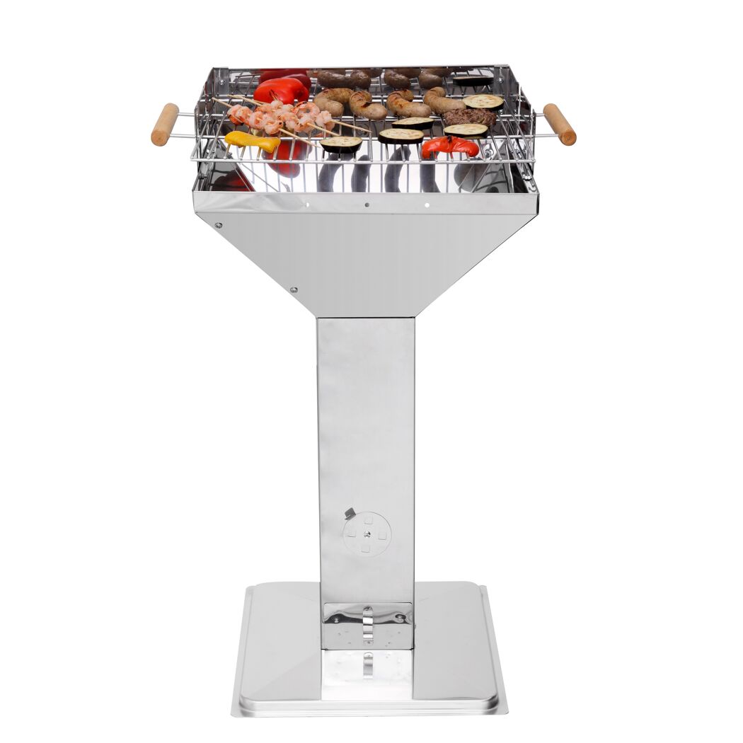Trichtergrill Vista mit Grillgut